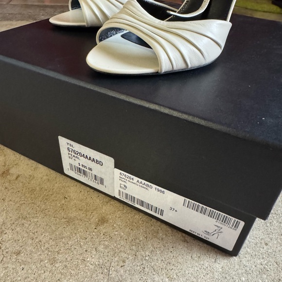 Saint Laurent Women's Sexy High Heel Sandal - Picture 5 of 7